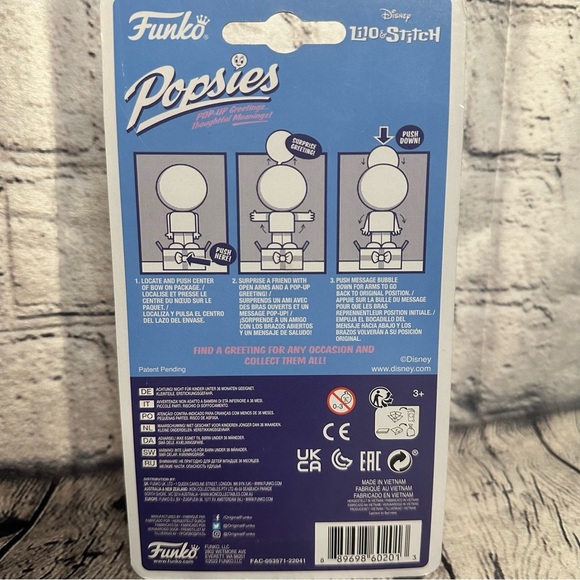 Funko Popsies Disney Lilo and Stitch - Stitch Vinyl Figure - Picture 8 of 8